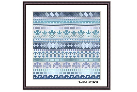 Evaluating Blue Greek Ornaments for Etsy Sales