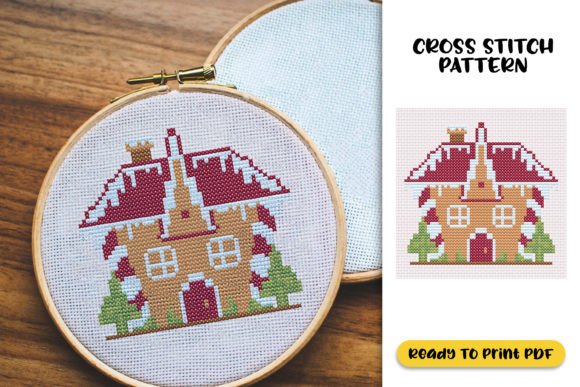 Review: Christmas Gingerbread Cross Stitch for Small Business Merch