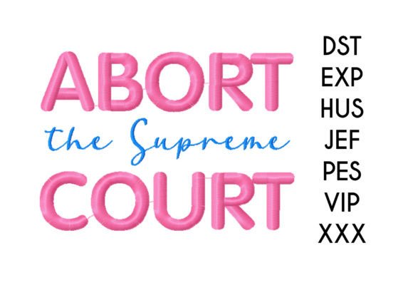 Reviewing Abort the Supreme Court for Boutique Sweatshirts