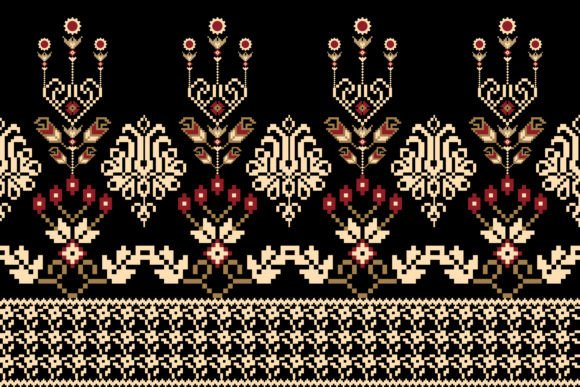 Reviewing the Arabesque Floral Cross Stitch Pattern